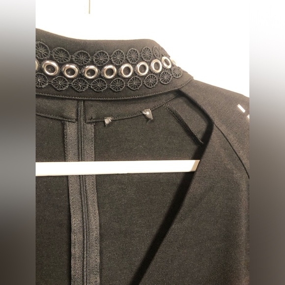 Black Studded Women's Top - Picture 5 of 11